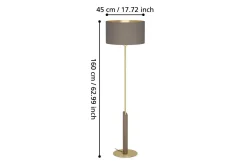 Gulvlampe Eglo Santandria Cappuccino