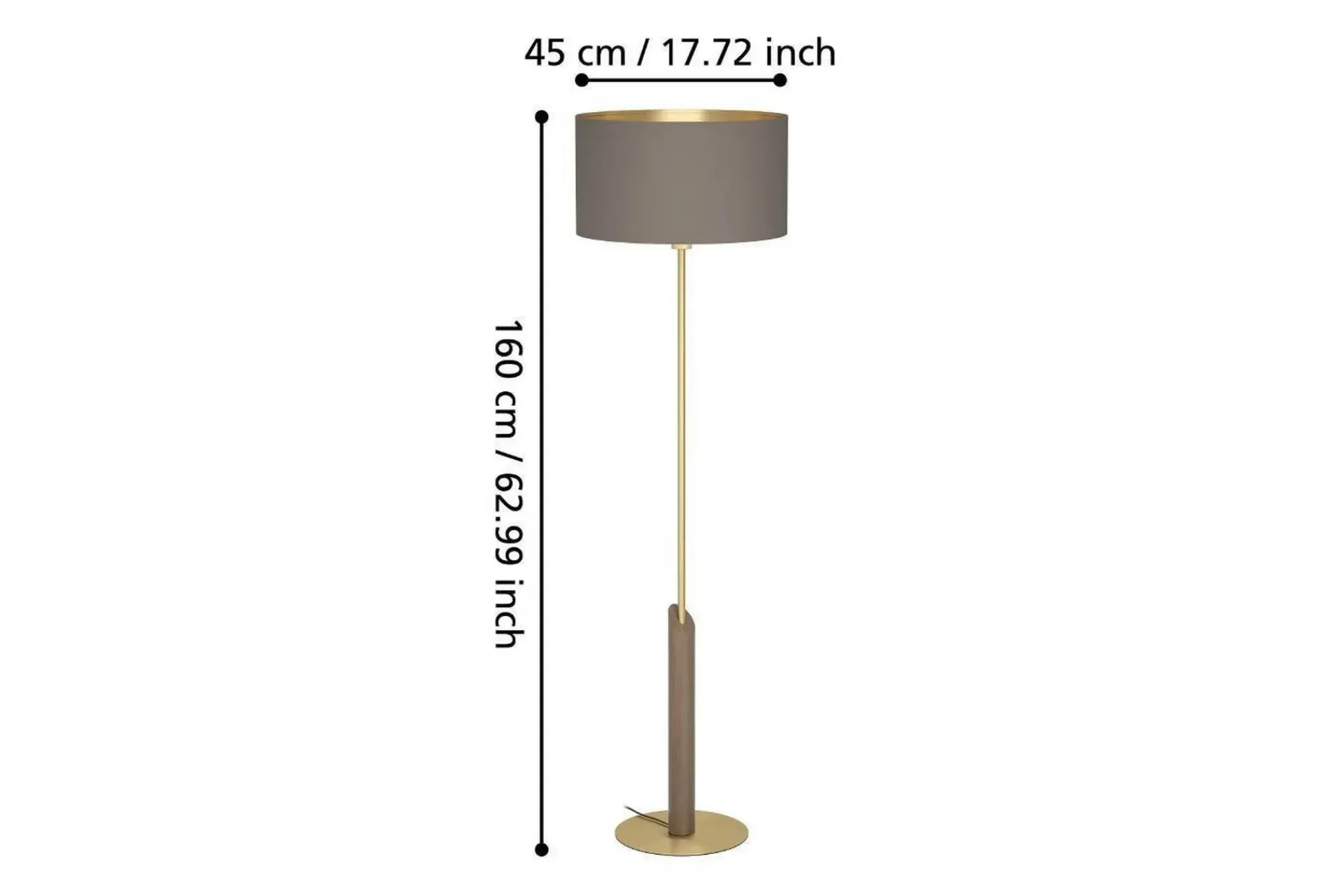 Gulvlampe Eglo Santandria Cappuccino