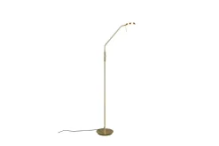 Trio Lighting Stuelampe|Soveromslampe-Gulvlampe TRIO Monza Matt Messing