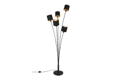 Trio Lighting Elektrisk Materiell & Energi|Soveromslampe-Gulvlampe TRIO Tommy Svart