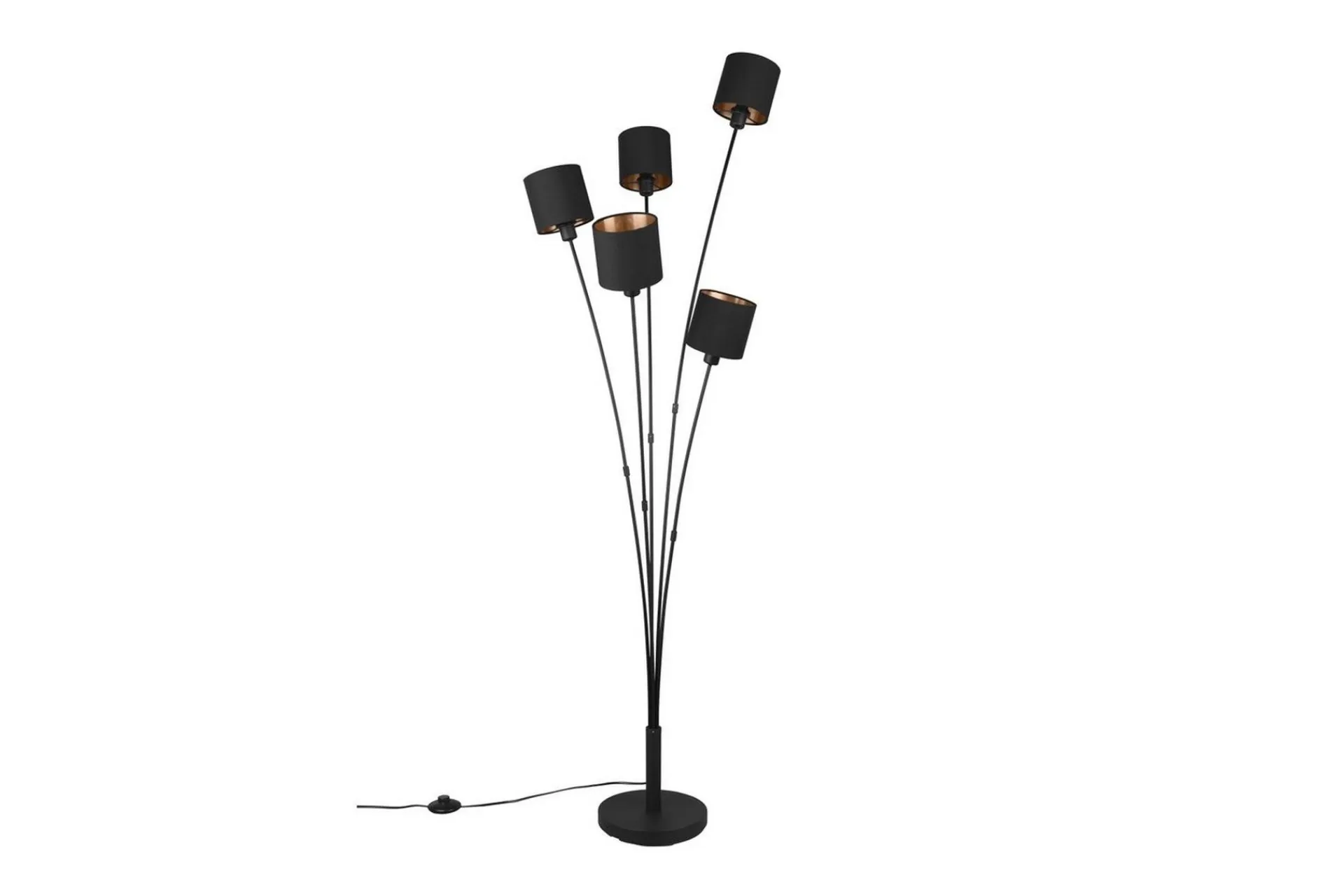 Trio Lighting Elektrisk Materiell & Energi|Soveromslampe-Gulvlampe TRIO Tommy Svart