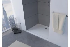 Bathlife Baderom-Gyttorp Dusjkar 90x120 cm Hvit