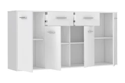 Sideboard & Skjenker-Haba Skjenk 34x162 cm Hvit