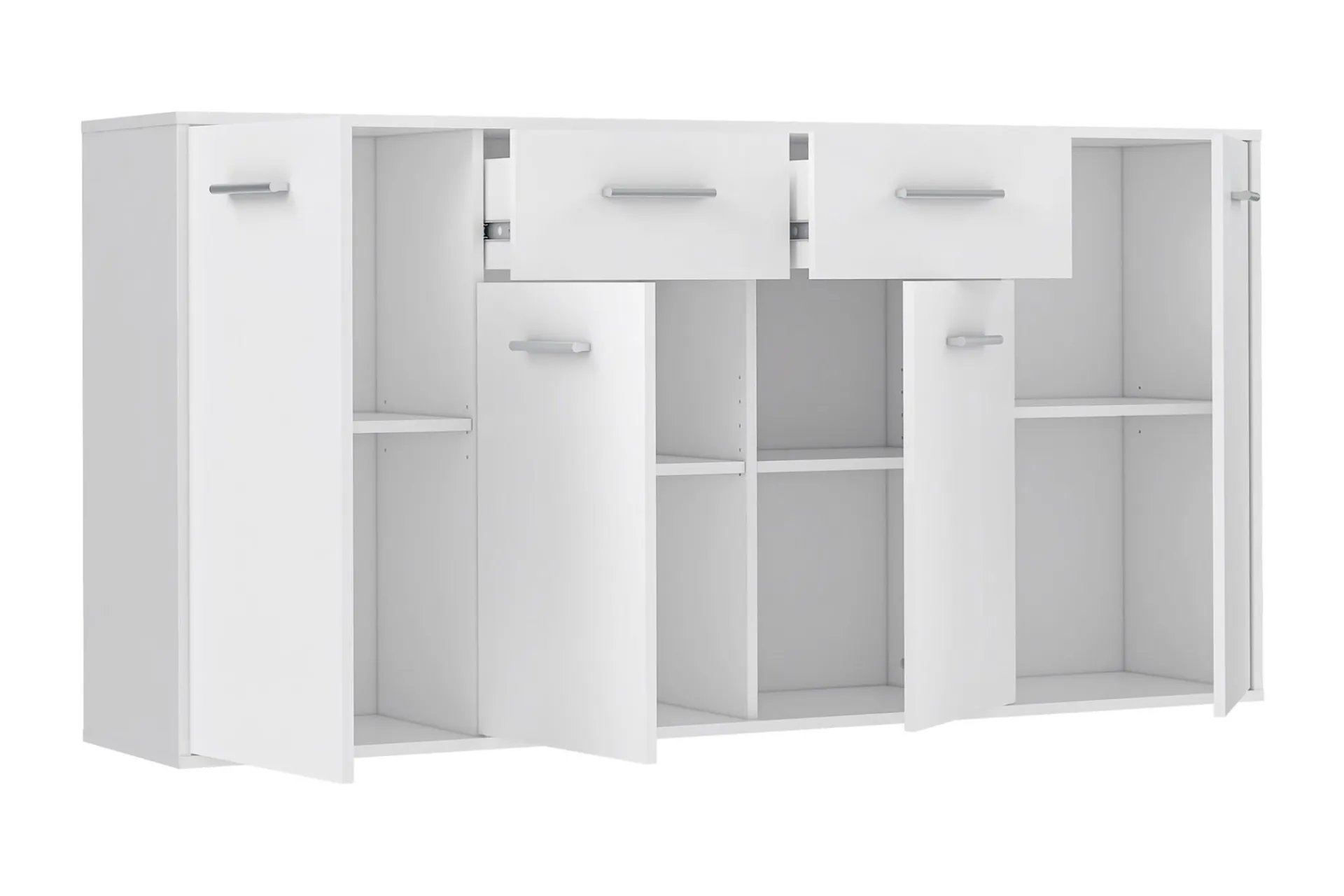 Sideboard & Skjenker-Haba Skjenk 34x162 cm Hvit