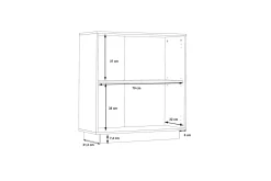 Haba Skjenk 34x83 cm