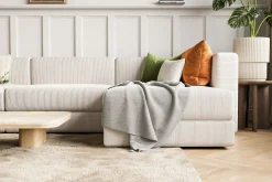 Andrarum Hagblom 4-seters Divansofa med Oppbevaring Vendbar