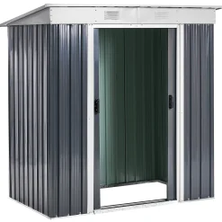 Byggesett Uterom|Lagringshus & Boder-Hagebod Acilia 110x174 cm Grå/hvit