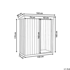 Hagebod Aisone 89x150 cm