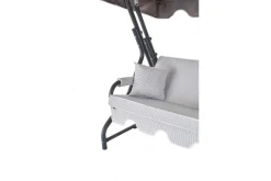 Hengestoler-Hage dobbelsvingstol Laziuki (170 x 165 x 110 cm) Flerfarget Grey