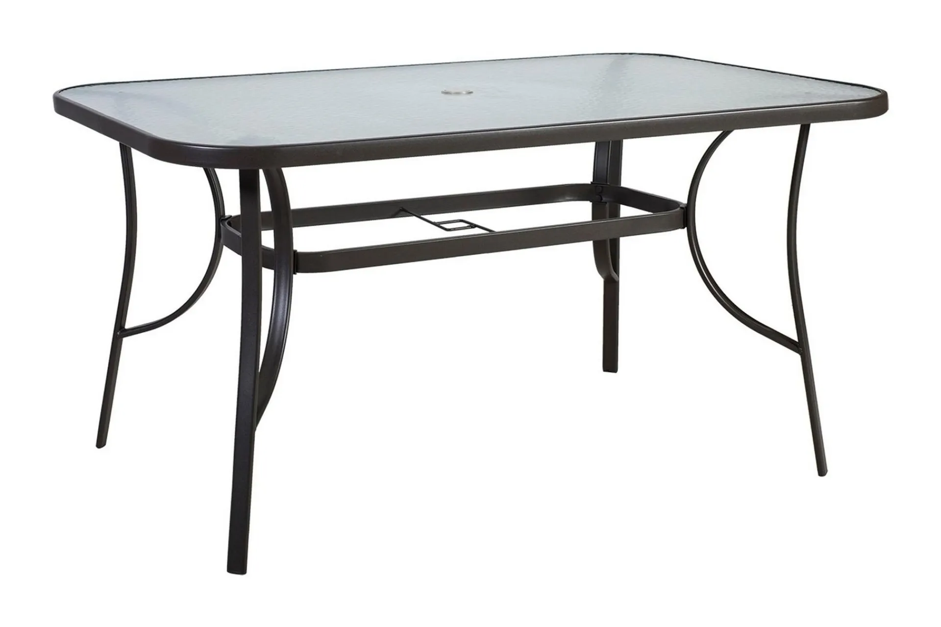 Spisegrupper Hage-Hagegruppe DUBLIN bord og 6 stoler grå Silver Grey