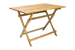 Hagegruppe FINLAY bord og 4 stoler 110x75xH72cm Akasie
