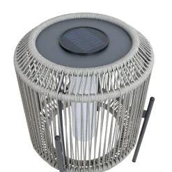 Hagelampe HOME4YOU Bredami med solcellepanel