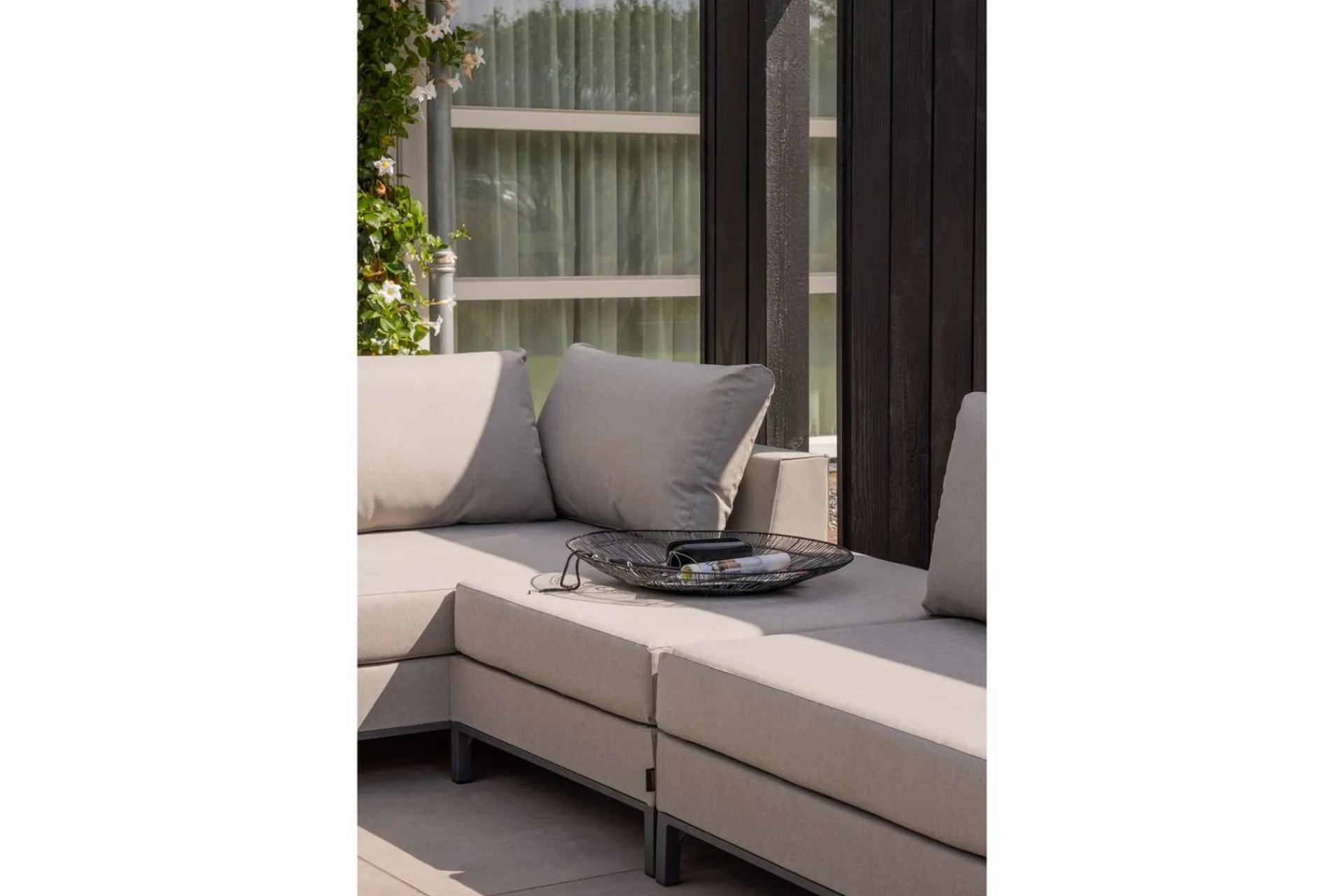 WOOOD Lounge Sofa|Lounge Sofa-Hageloungesett Sicilië Taupe