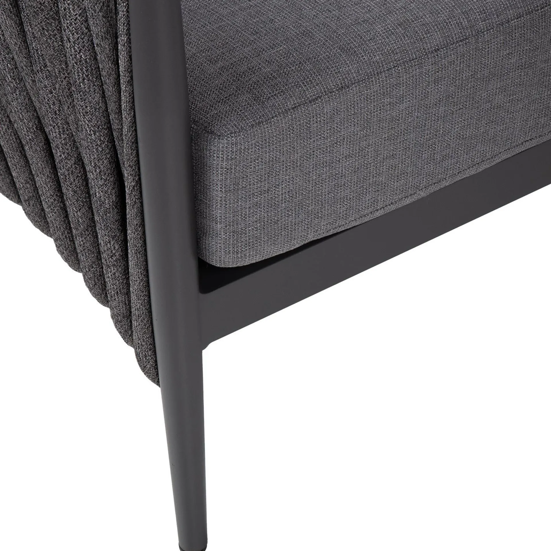Veranda & Terrasse|Loungemøbler Salg-Hagemøbelsett HOME4YOU Bristol bord, sofa og 2 stoler Grå