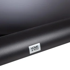 Hagemøbelsett HOME4YOU Lona bord, sofa og 2 stoler grå/svart