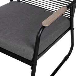 Hagemøbelsett HOME4YOU Macos bord, sofa og 2 stoler