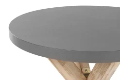 Cafesett|Balkonggrupper-Hagesett med bord og 4 krakker¸ 90 cmOLBIA Grey