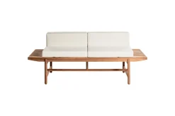 Loungesett|Loungesett-Hagesofagruppe 4-seters Giaveno Brun,Hvit