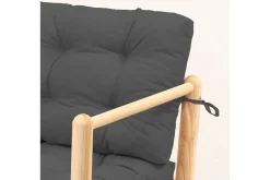 Lounge Sofa|Lounge Sofa-Hagesofa med 1 sete Hue Antrasitt Antracit