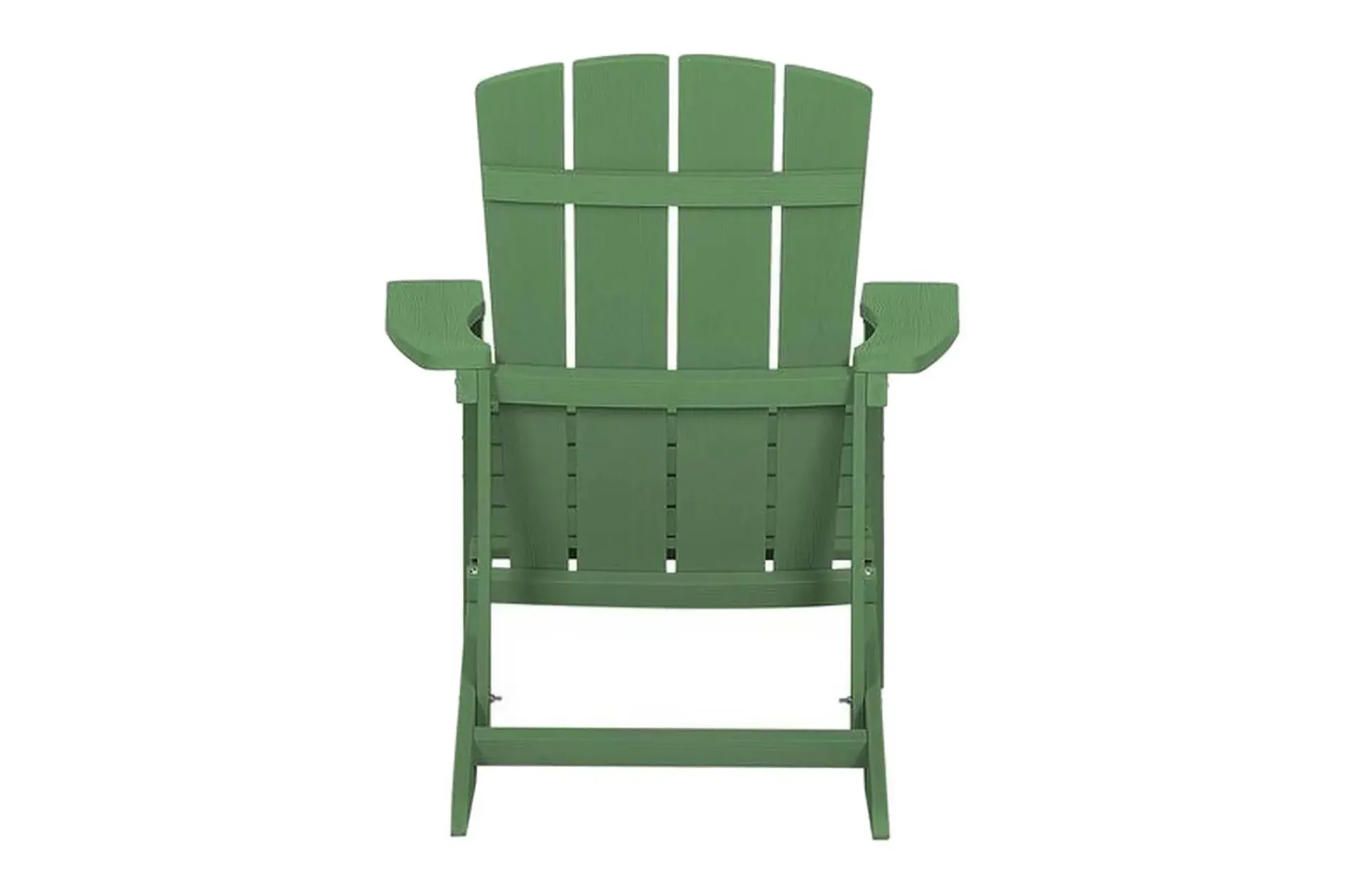 Solstoler-Hagestol med fotskammel ADIRONDACK Grønn