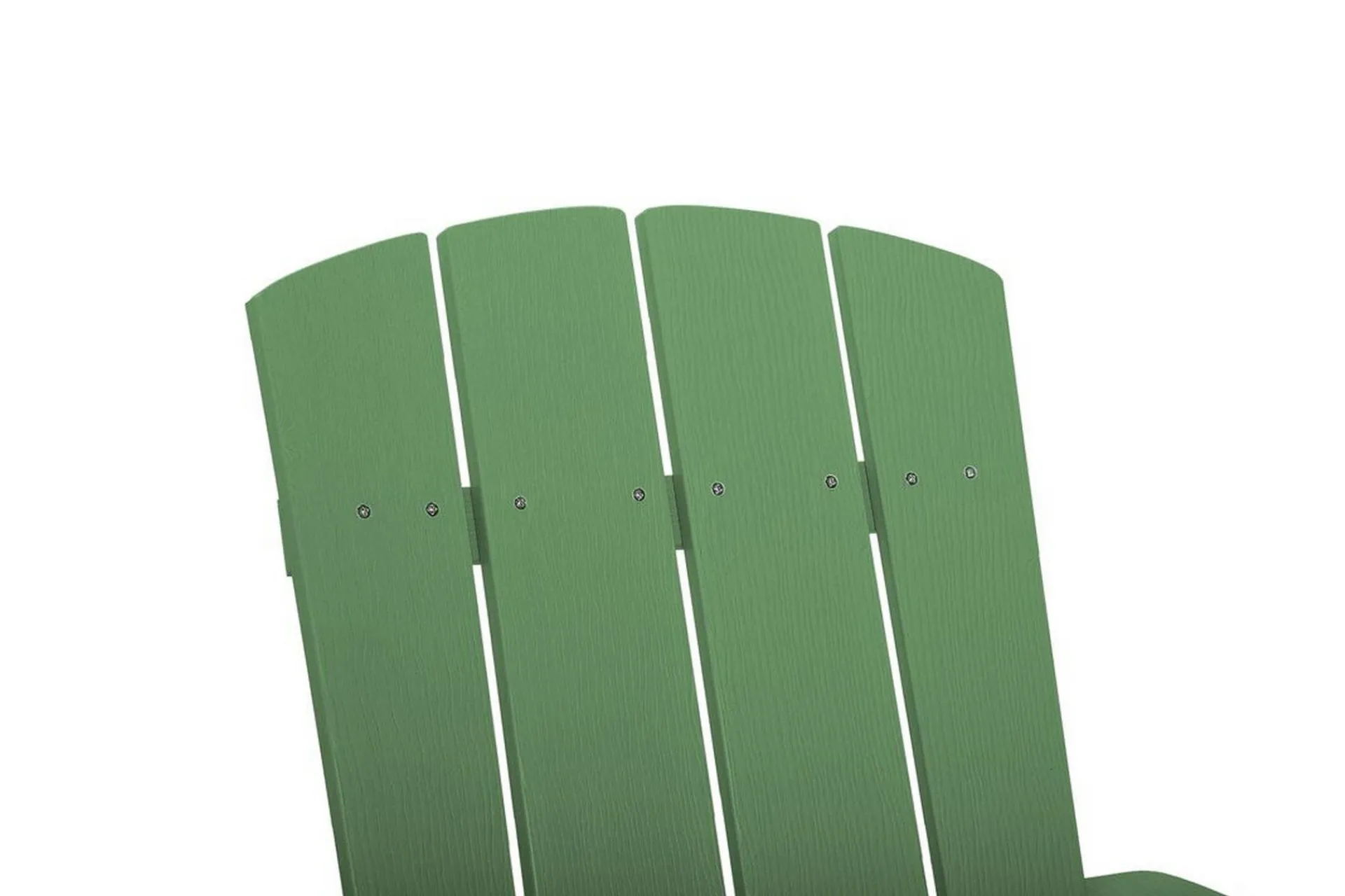 Solstoler-Hagestol med fotskammel ADIRONDACK Grønn