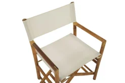 Hagestol 2 stk lyst tre / beige MOLISE