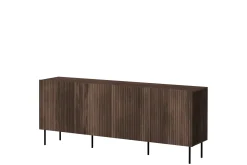 Oppbevaringskiste|Entrekommode-Hammarstrand Kommode Mørkt tre Bred 201 cm Høyde 81 cm Dybde 42 cm Valnöt