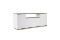 Gangbord|Avlastningsbord-Hano Konsollbord 180 cm Mellomfarget tre,Hvit
