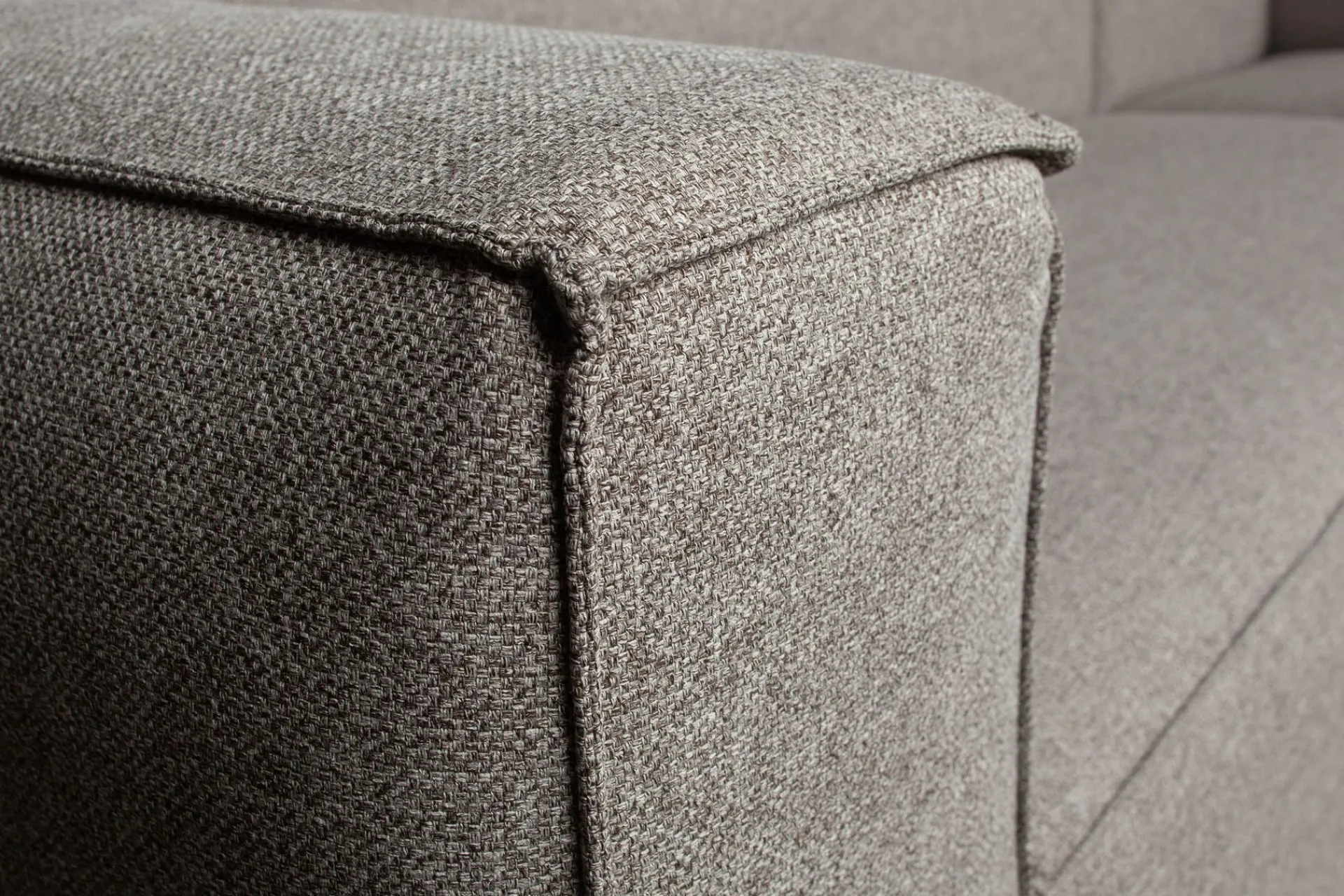 WOOOD Sofa Med Sjeselong-Harlow Divan sofa Ljusgrå