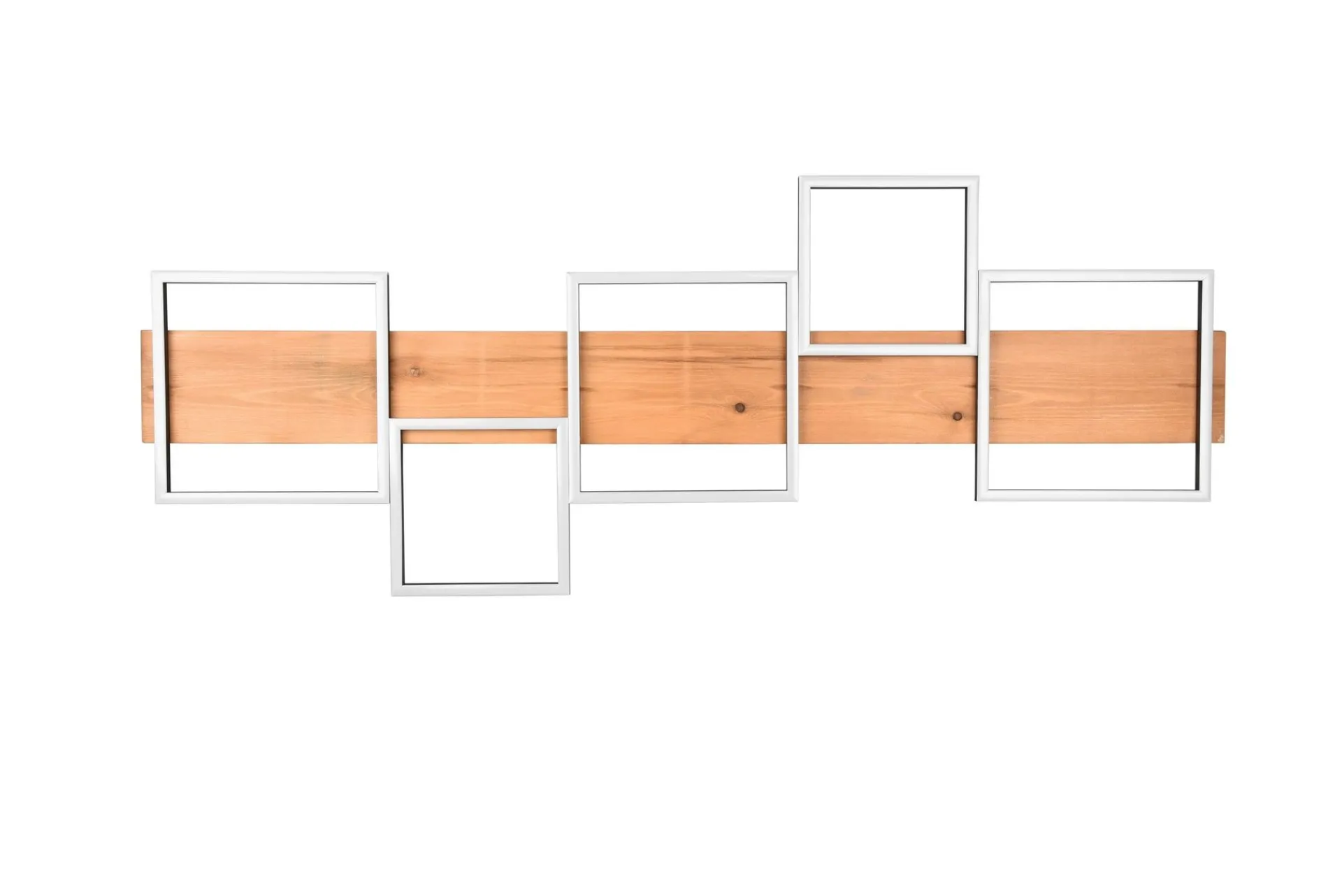 Trio Lighting Taklampe|Kjøkkenlampe-Harper LED-Taklampe 115 cm Mattsvart/Tre