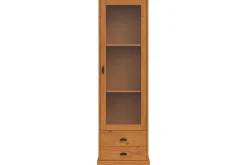 Loft24 Vitrineskap|Skap-Harry Vitrineskap 55x180 cm Natur
