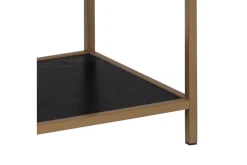 Bokhylle-Hasslevik Bokhylle 77x35 cm 4 Hyller Svart