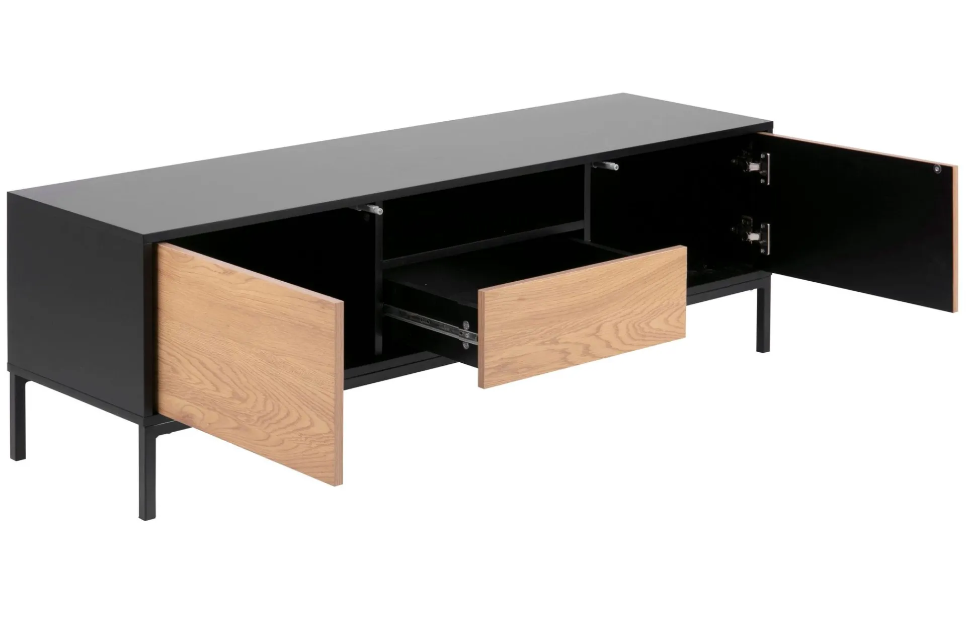 Tv-Benk & Mediabenk-Hasslevik TV-benk 140 cm Brun