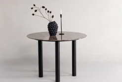 VIND Spisebord & Kjøkkenbord-Havsten Spisebord 106 cm Svart