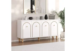 Gangbord|Avlastningsbord-Hearst Konsollbord 150 cm Hvit