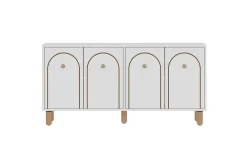 Gangbord|Avlastningsbord-Hearst Konsollbord 150 cm Hvit