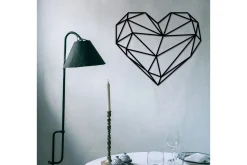 Heart Metal Decor Veggdekor