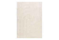 KM Home Skinn & Pelstepper|Sitteputer-Heaven Trend Maskinvevd teppe 200x290 cm Beige