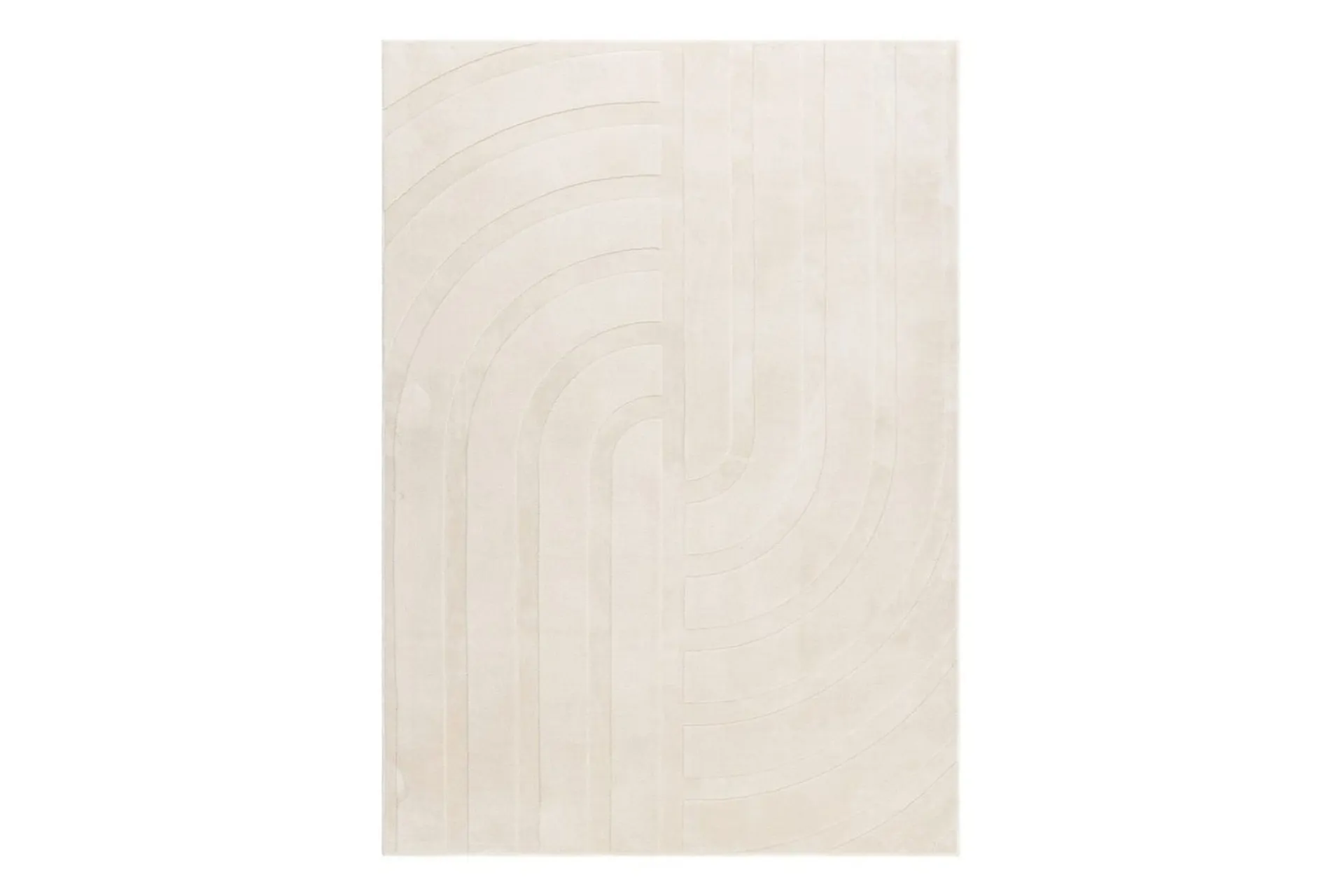 KM Home Skinn & Pelstepper|Sitteputer-Heaven Trend Maskinvevd teppe 200x290 cm Beige
