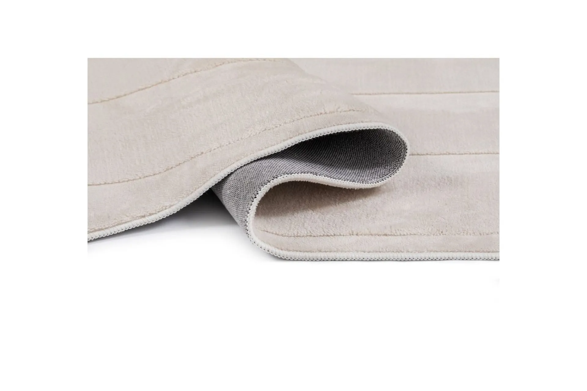 KM Home Skinn & Pelstepper|Sitteputer-Heaven Trend Maskinvevd teppe 200x290 cm Beige