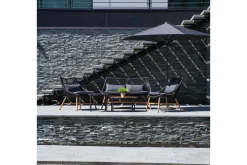 Veranda & Terrasse|Loungesett-Helsinki Sofagruppe Svart/Brun