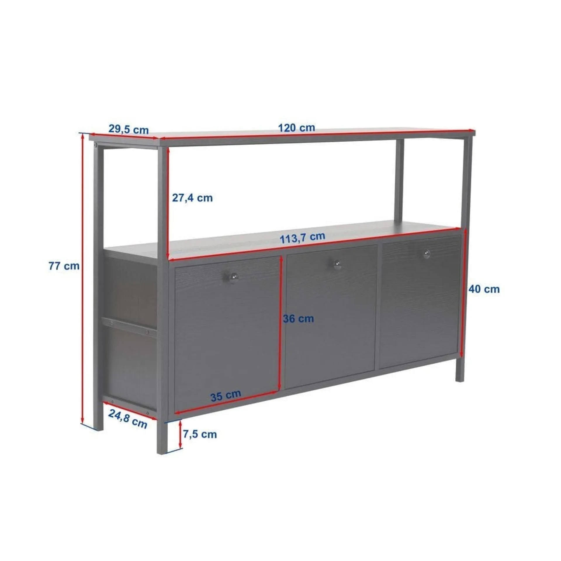 Hemani Konsollbord 120 cm
