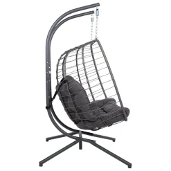 Hengestoler-Hengestol HOME4YOU Finse 2-seter 142x106x194 cm mørkegrå