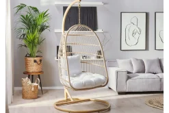 Hengestoler-Hengestol med Stativ tau beige ALL Tre/Natur