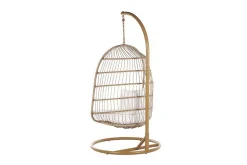 Hengestoler-Hengestol med Stativ tau beige ALL Tre/Natur
