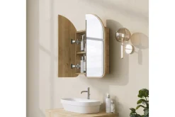 Heren Overskap med speil 45 cm
