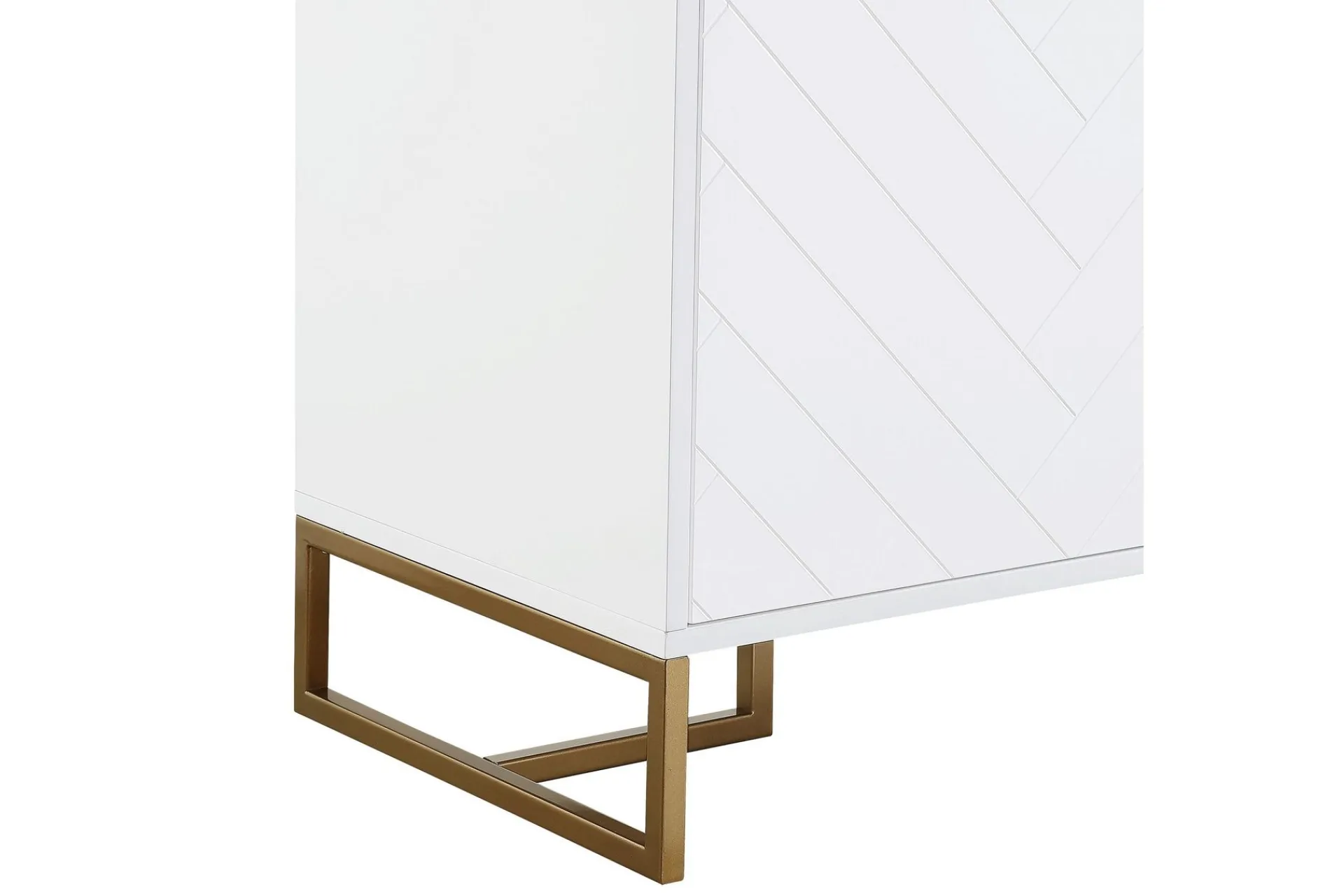 CosmoLiving Herringbone Skjenk 122x48 cm
