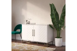 CosmoLiving Herringbone Skjenk 122x48 cm