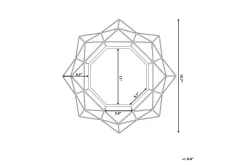 Hillion Speil 50 cm