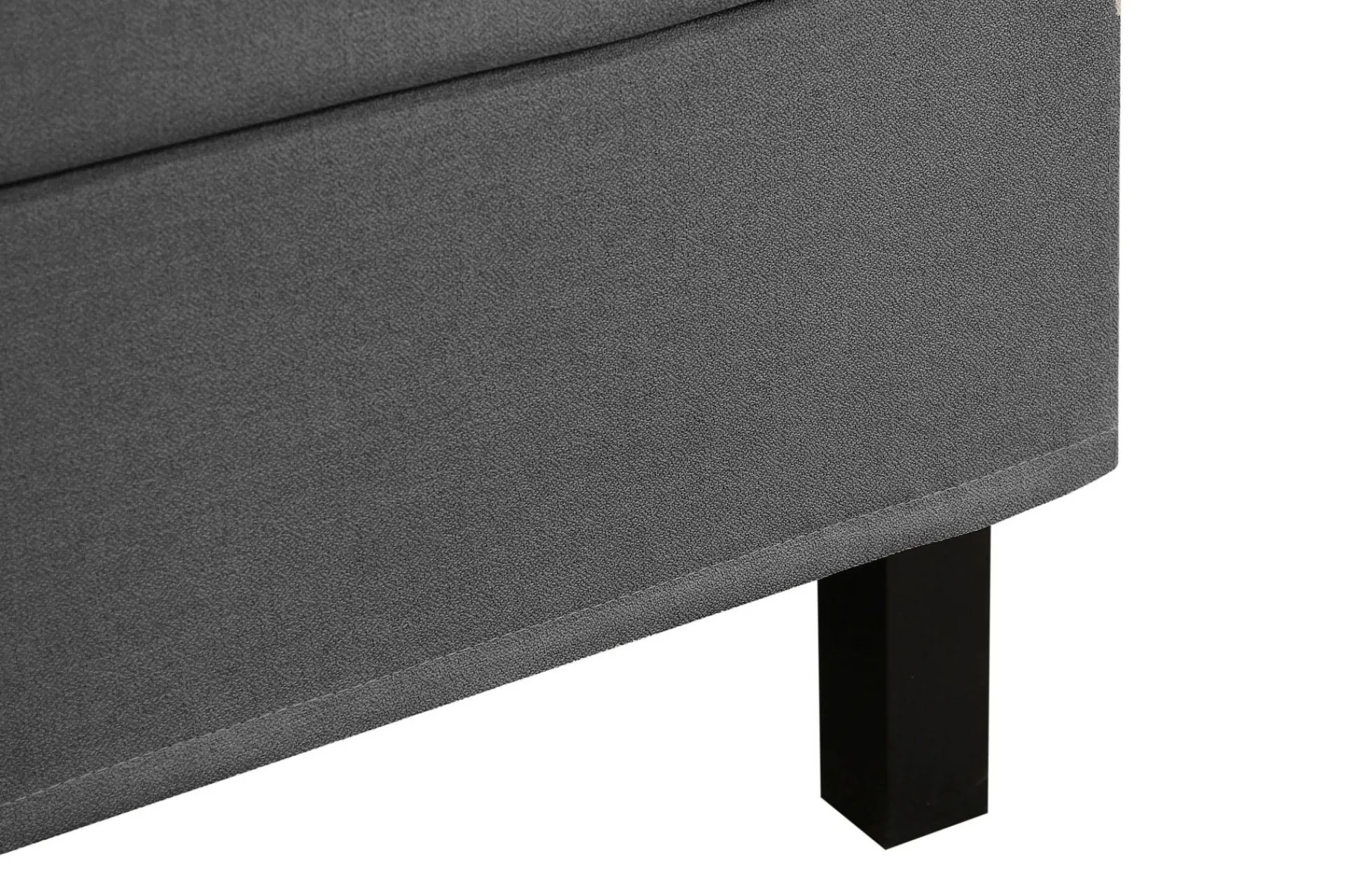 Bedly Kontinentalsenger|Komplett Sengepakke-Hilton Komplett Sengpakke 180x200 cm Kontinentalseng med rutet sengegavl Grey